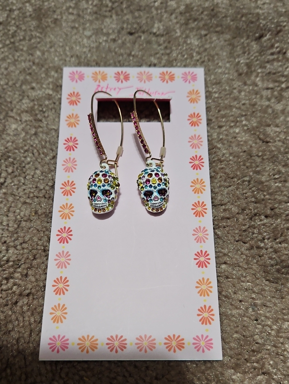 Betsey Johnson - Sugar Skull Earrings
